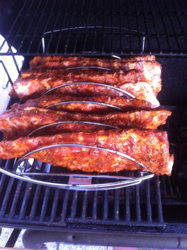 Spareribs vom Smoker