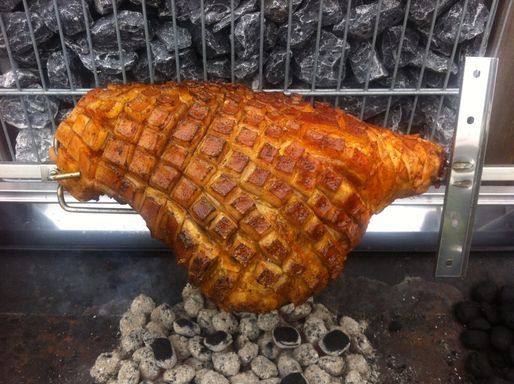 Schinken Spießbraten